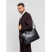 Деловая сумка Dr. Koffer из натуральной кожи черная B402885-91-04